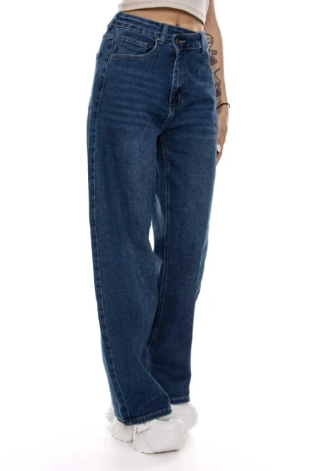 Blugi Dama KW555-3 ALBASTRU INCHIS | MINA