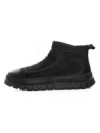 Ghete Barbati din piele naturala 5787 BLACK | ADVANCER