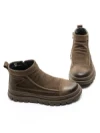 Ghete Barbati din piele naturala 5787 BROWN | ADVANCER