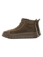 Ghete Barbati din piele naturala 5787 BROWN | ADVANCER