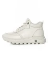 Ghete Barbati din piele naturala 6908 WHITE | ADVANCER