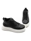 Ghete Barbati din piele naturala 7793 BLACK | ADVANCER