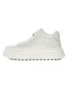 Ghete Barbati din piele naturala 7793 WHITE | ADVANCER