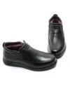 Ghete Barbati din piele naturala 565M011 BLACK | ADVANCER