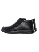Ghete Barbati din piele naturala 565M011 BLACK | ADVANCER