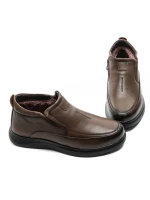 Ghete Barbati din piele naturala 565M011 BROWN | ADVANCER