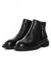 Ghete Dama din piele naturala 9A819 BLACK | ADVANCER