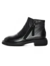 Ghete Dama din piele naturala 9A819 BLACK | ADVANCER