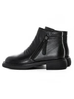 Ghete Dama din piele naturala 9A819 BLACK | ADVANCER