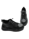 Ghete Barbati din piele naturala 88805 BLACK | ADVANCER