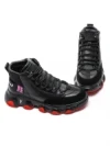 Ghete Barbati din piele naturala 1006-1 BLACK | ADVANCER