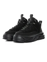 Ghete Barbati din piele naturala 88860 BLACK | ADVANCER