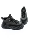 Ghete Barbati din piele naturala 88860 GREY | ADVANCER