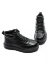 Ghete Barbati din piele naturala 88130 BLACK | ADVANCER