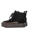 Ghete Dama din piele naturala 8910 BLACK | ADVANCER