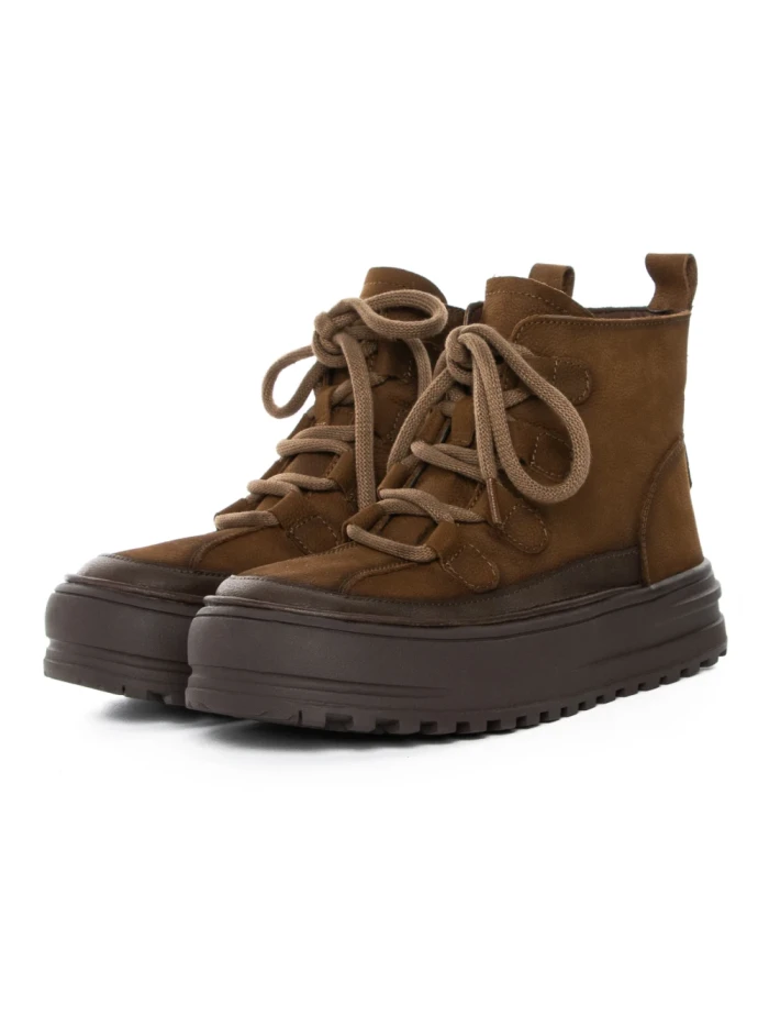 Ghete Dama din piele naturala 8910 TAUPE | ADVANCER