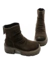 Ghete Dama din piele naturala D28-3F KHAKI | ADVANCER