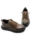 Ghete Barbati din piele naturala 919088-F KHAKI | ADVANCER