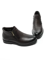 Ghete Barbati din piele naturala L225311 BROWN | ADVANCER