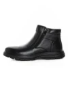 Ghete Barbati din piele naturala L52681 BLACK | MELS