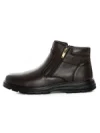 Ghete Barbati din piele naturala L52681 BROWN | MELS