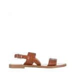Sandale dama camel din piele ecologica Marita