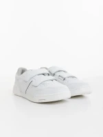 Pantofi sport dama albi din piele ecologica Evire