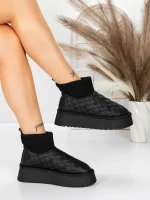 Ghete UG Dama 8733 BLACK | MEI