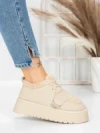 Ghete UG Dama 8750 LIGHT BEIGE | MEI