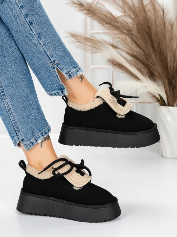 Ghete UG Dama 5WL101 BLACK | MEI