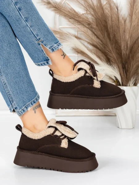 Ghete UG Dama 5WL101 BROWN | MEI