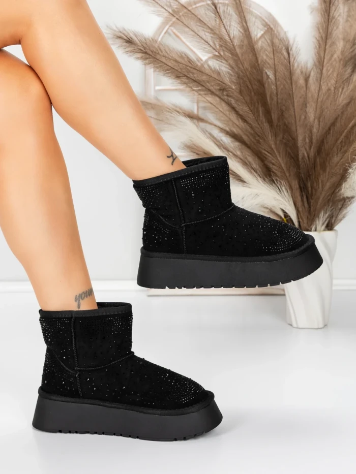 Ghete UG Dama 5WL106 ALL BLACK | MEI