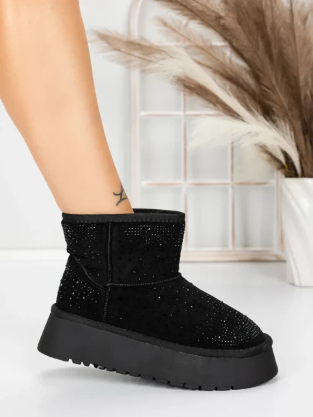 Ghete UG Dama 5WL106 ALL BLACK | MEI