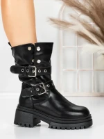 Ghete Dama Imblanite 5W81 BLACK | MEI