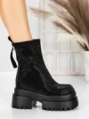 Ghete Dama cu Platforma 5SJN23 BLACK | MEI