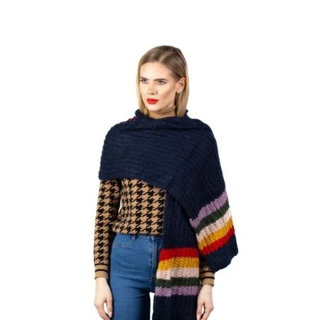 Fular dama Cayva albastru