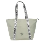 Geanta dama verde din material textil Anelise