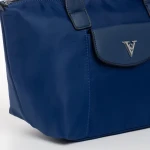 Geanta dama albastru din material textil Bernadette