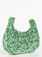 Geanta dama verde din material textil Ayah