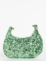 Geanta dama verde din material textil Ayah