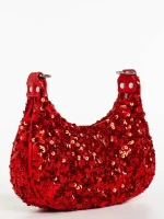 Geanta dama rosie din material textil Ayah