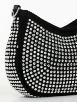 Geanta dama neagra din material textil Beatrise