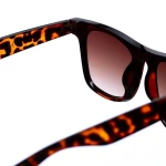 Ochelari de soare maro animal print barbati