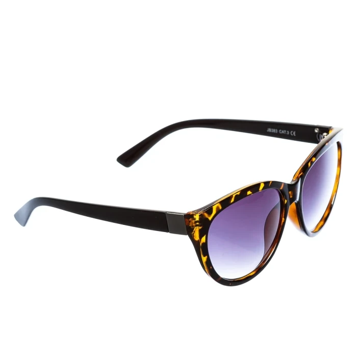 Ochelari de soare dama flavia maro leopard