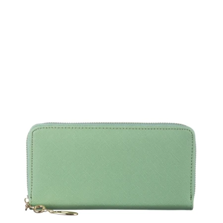 Portofel dama verde din material textil Rayen