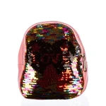 Rucsac copii Young Roz Multicolor piele ecologica