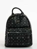 Rucsac dama David Jones negru din piele ecologica Simisola