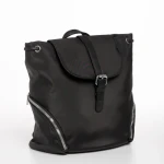 Rucsac dama negru din material textil Clotilde