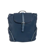 Rucsac dama albastru din material textil Clotilde