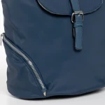 Rucsac dama albastru din material textil Clotilde